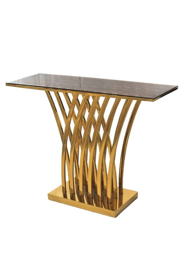 Console Marseille Gold Stainless Steel